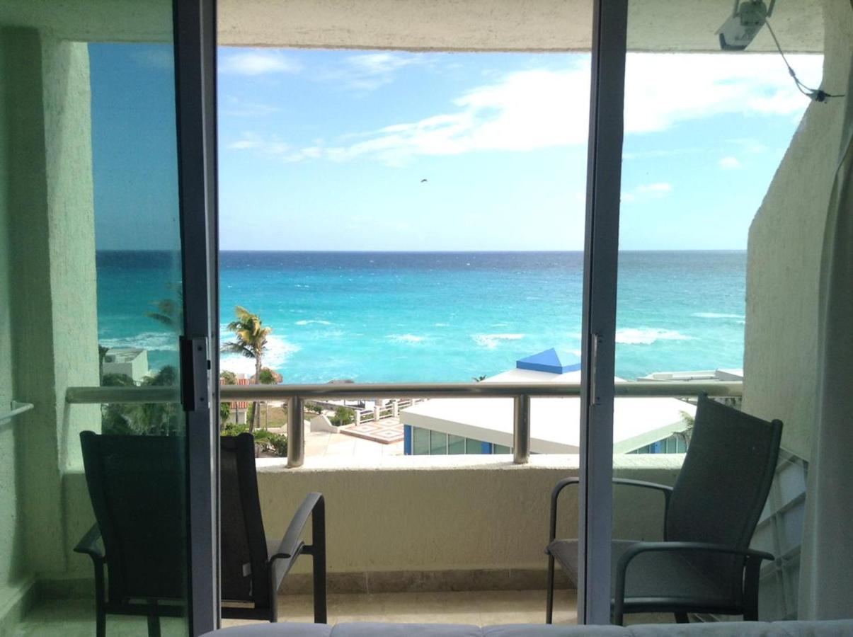 Departamento Cielo Ocen View En Condominios Solymar Cancún Exteriér fotografie