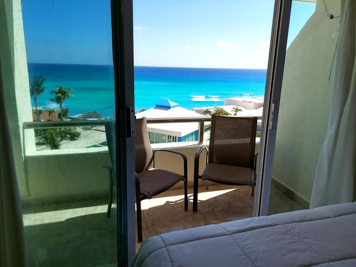 Departamento Cielo Ocen View En Condominios Solymar Cancún Exteriér fotografie