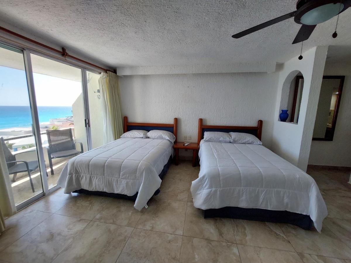 Departamento Cielo Ocen View En Condominios Solymar Cancún Exteriér fotografie