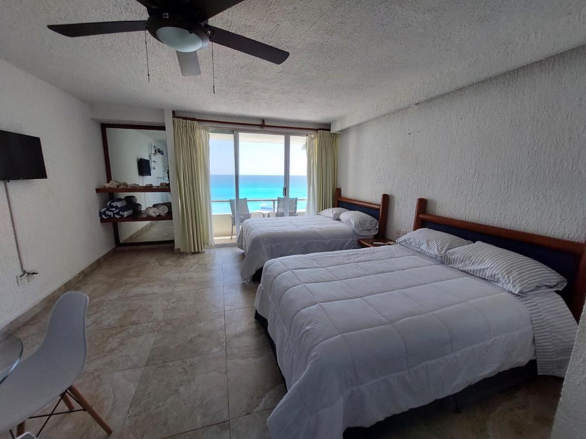 Departamento Cielo Ocen View En Condominios Solymar Cancún Exteriér fotografie