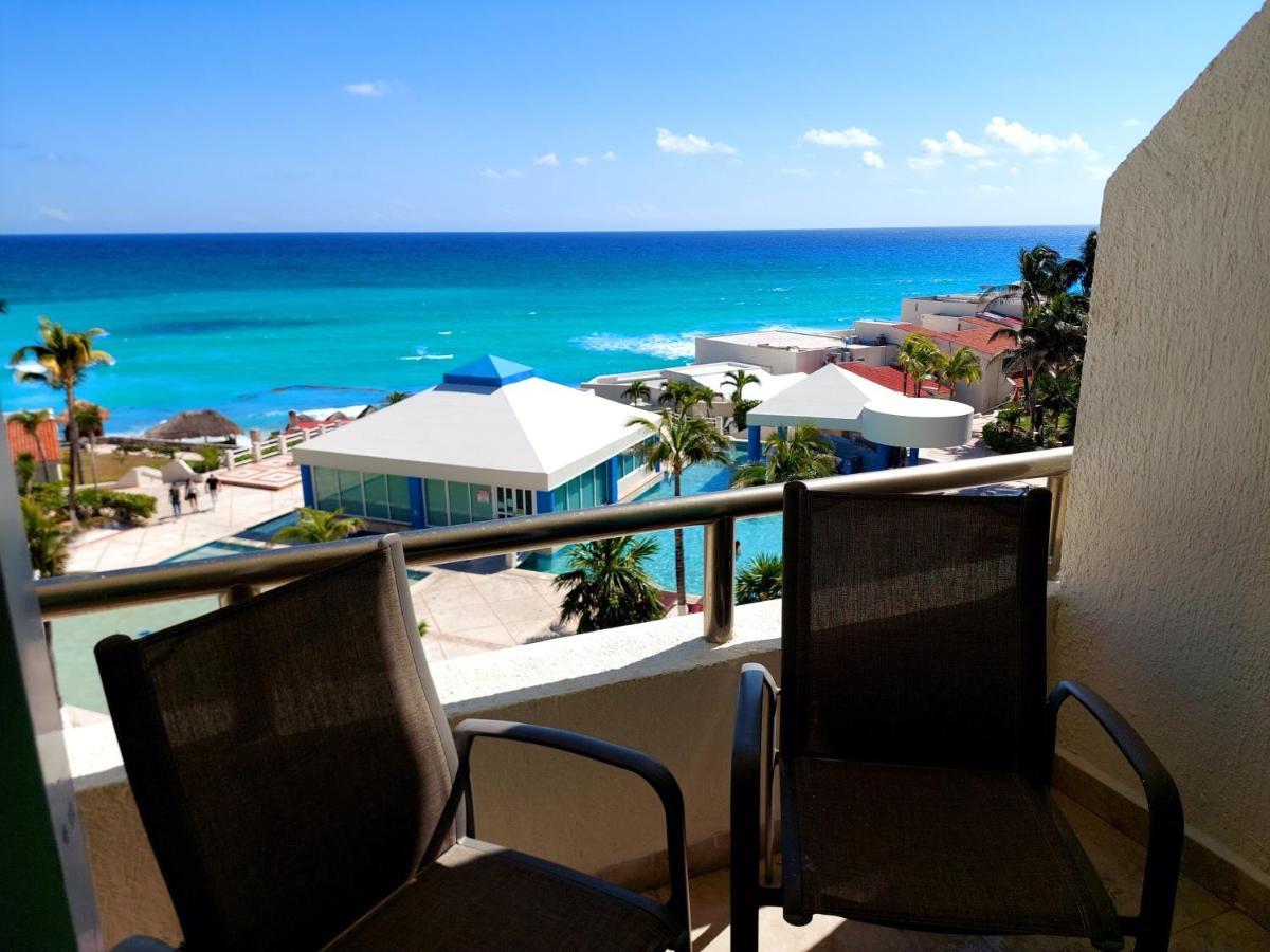 Departamento Cielo Ocen View En Condominios Solymar Cancún Exteriér fotografie