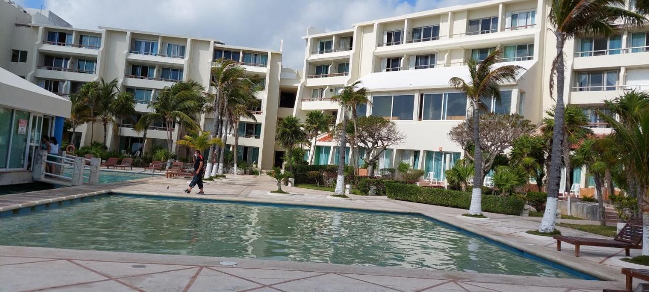 Departamento Cielo Ocen View En Condominios Solymar Cancún Exteriér fotografie
